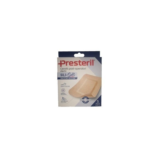 Corman Cerotto Presteril Sili-soft Skin Post Operatorio 10x10 Cm 5 Pezzi