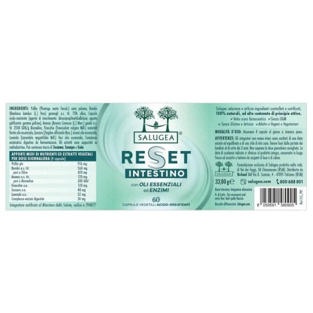 Reset Intestino Salugea 60 Capsule