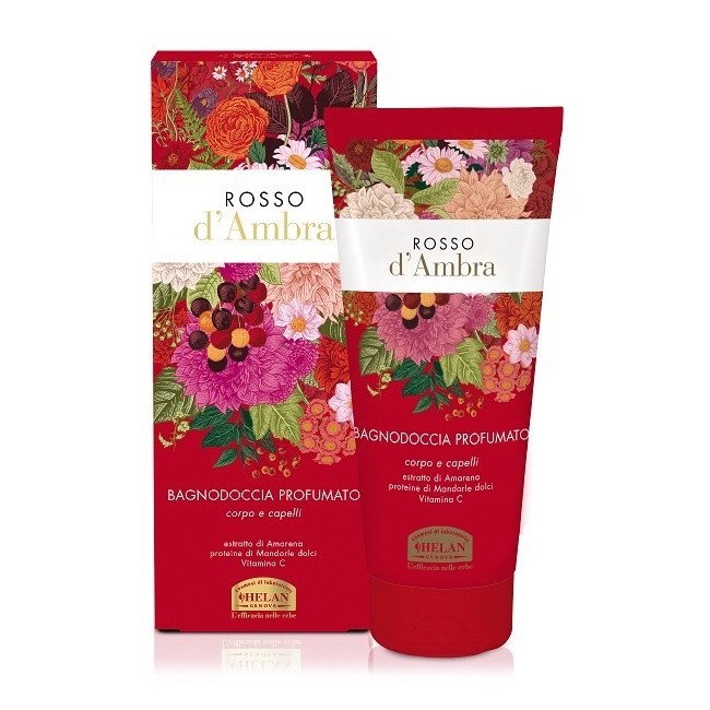 Helan Rosso D'ambra Bagnodoccia Profumato 200 Ml