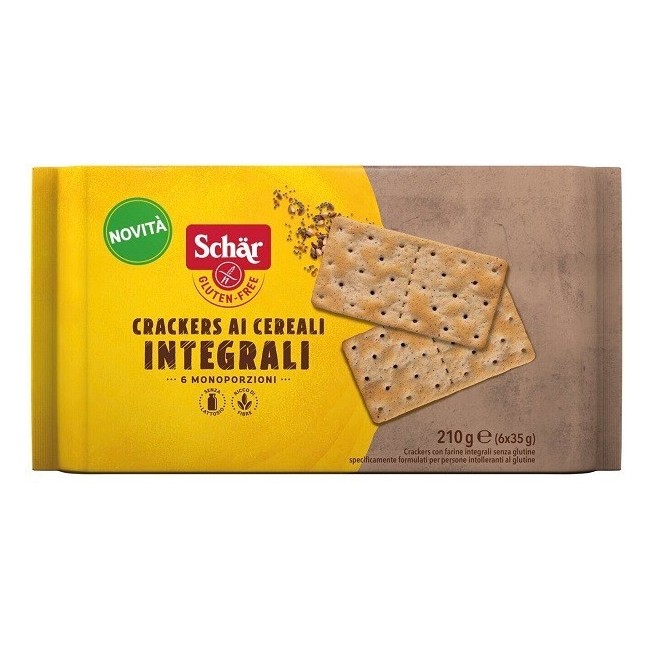 Schar Crackers Cereali Integrali 6 Pezzi Da 35 G