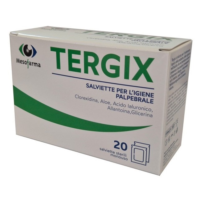 Mesofarma Salviettina Monouso Sterili Tergix Per Il Trattamento Della Zona Perioculare 20 Pezzi