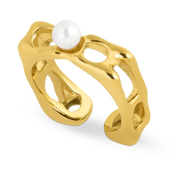 Mast Industria Italiana Moonila Anello Oro Chara