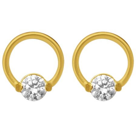 Mast Industria Italiana Moonila Orecchino Oro Estelle