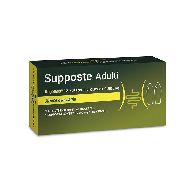 Supposte Adulti Glicerolo 2500 Mg Laboratorio Della Farmacia 18 Pezzi