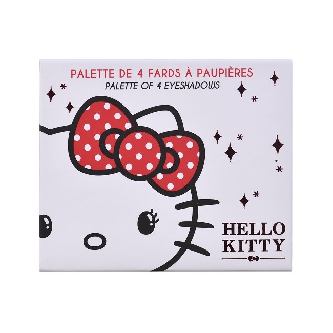 Polyflame Europe Take Care Hello Kitty Palette Di Ombretti 4 Colori + Pennello + Specchio