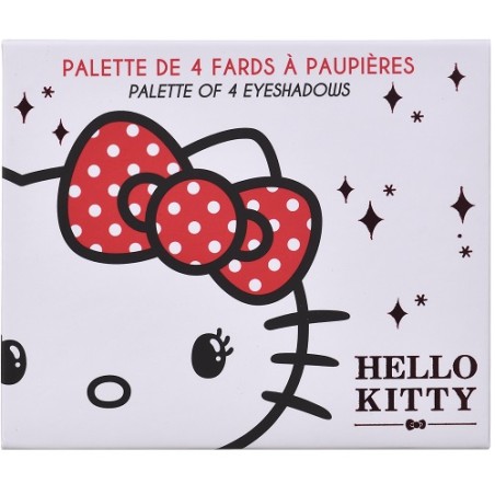 Polyflame Europe Take Care Hello Kitty Palette Di Ombretti 4 Colori + Pennello + Specchio