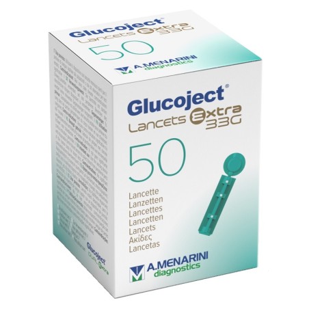 Menarini Lancetta Pungidito Glucoject Extra Gauge 33 50 Pezzi