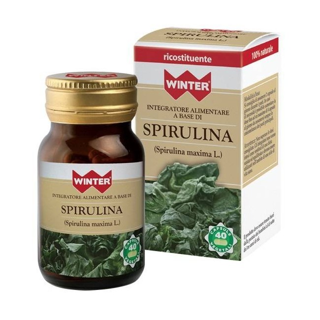 Gdp - General Dietet. Pharma Winter Spirulina 40 Capsule Vegetali