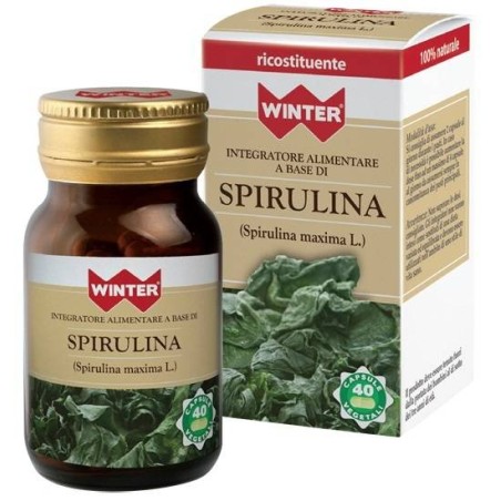 Gdp - General Dietet. Pharma Winter Spirulina 40 Capsule Vegetali