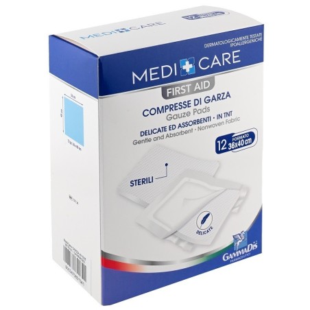 Gammadis Farmaceutici Garza Medicare Tnt 36x40 Cm 12 Pezzi
