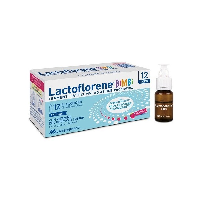 Montefarmaco Lactoflorene Bimbi 12 Falconcini 10 Ml
