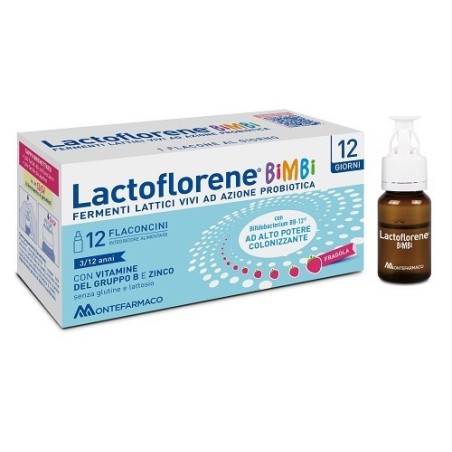 Montefarmaco Lactoflorene Bimbi 12 Falconcini 10 Ml
