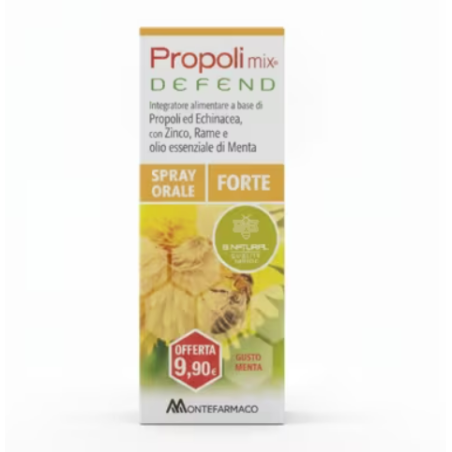 Montefarmaco Propoli Mix Defend Spray Adulti 30 Ml