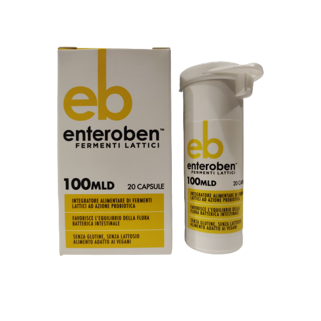 Enteroben 100mld 20 Capsule Vegetali