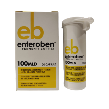 Enteroben 100mld 20 Capsule Vegetali
