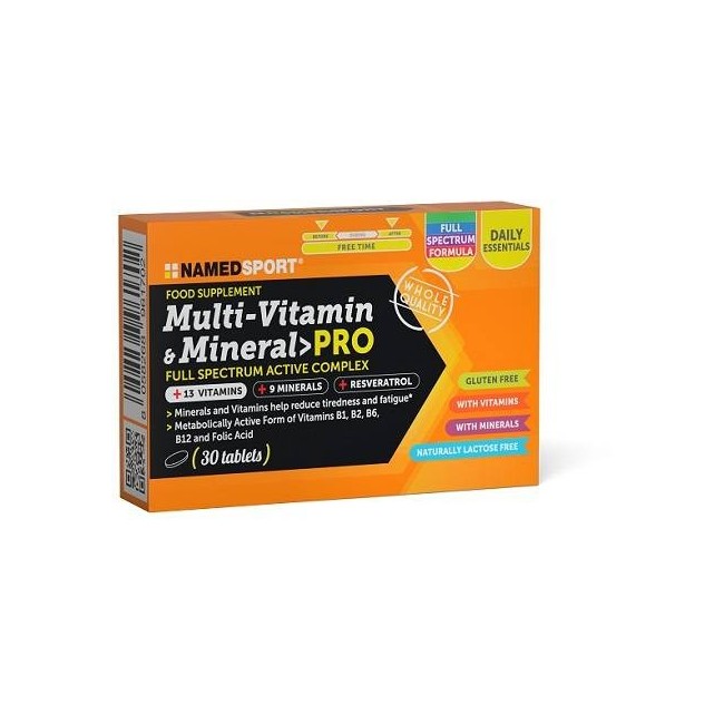 Named Multi-vitamin&mineral Pro 30 Compresse