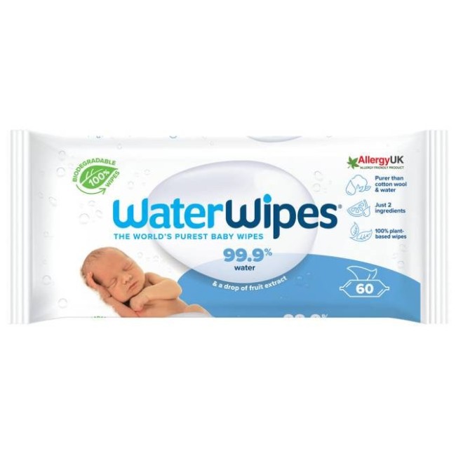Waterwipes Bio Salviette 60 Pezzi