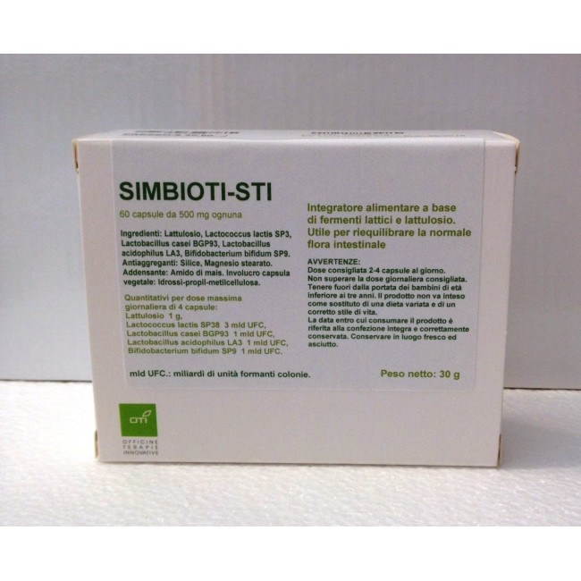 Oti Officine Terapie Innovative Simbioti Sti 60 Capsule