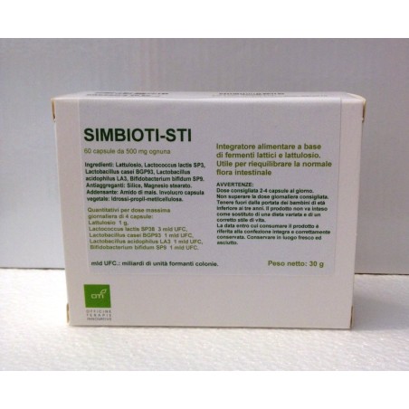 Oti Officine Terapie Innovative Simbioti Sti 60 Capsule