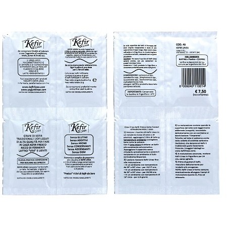 Insao Kefir Linea 4 Bustine Da 3 G