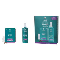 Bionike Defence My Body Drenaleg+ Kit In & Out 1 Drenaleg+ 60 Compresse + 1 Drenaleg+ Spray Defaticante Gambe 150 Ml