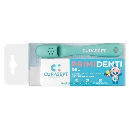 Curasept Kit Gel Primi Denti 20 Ml + Massaggiagengive