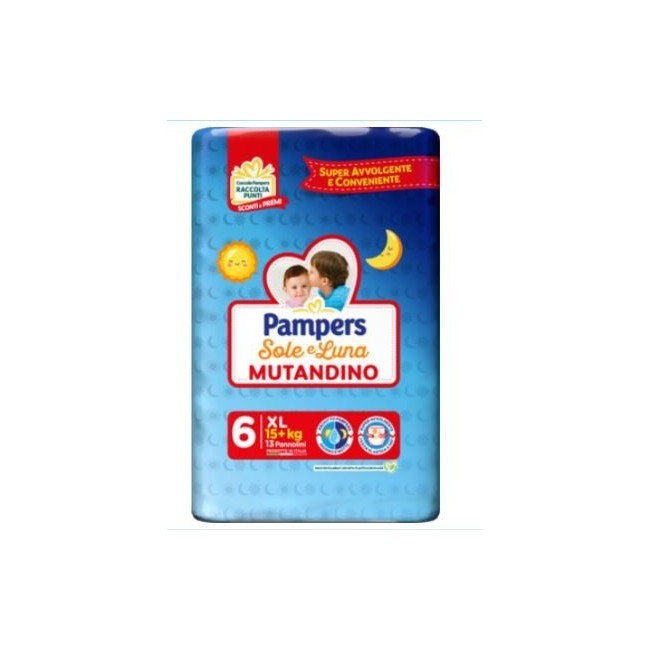 Fater Pampers Sole Luna Mutandina Xl 13 Pezzi