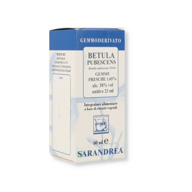 Sarandrea Betula Pub Gemme 60 Ml Macerato Glicerico