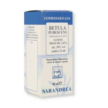 Sarandrea Betula Pub Gemme 60 Ml Macerato Glicerico