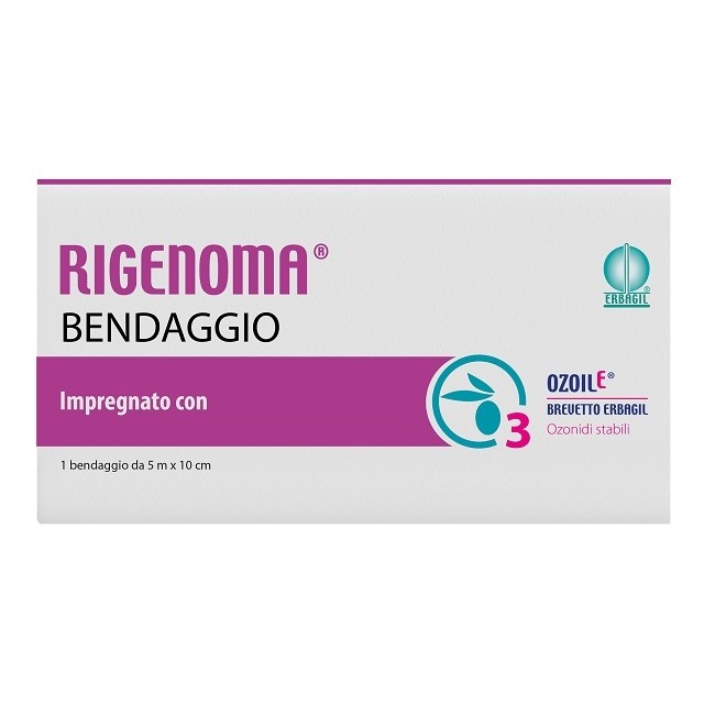 Erbagil Rigenoma Bendaggio M 5x10 Cm