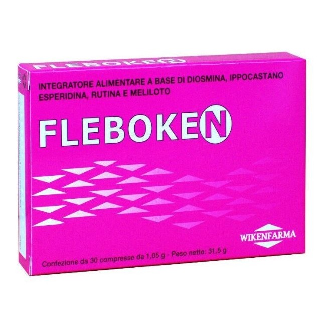 Wikenfarma Fleboken 30 Compresse