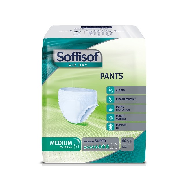 Silc Pannolone Soffisof Air Dry Pants Super Medium 10 Pezzi