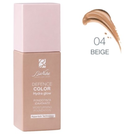 Bionike Defence Color Hydra Glow Fondotinta Idratante 04 Beige 30 Ml