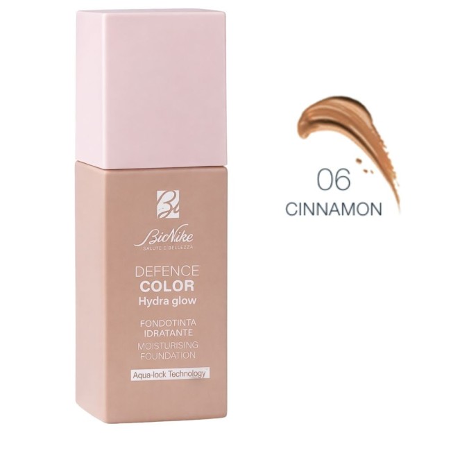 Bionike Defence Color Hydra Glow Fondotinta Idratante 06 Cinnamon 30 Ml