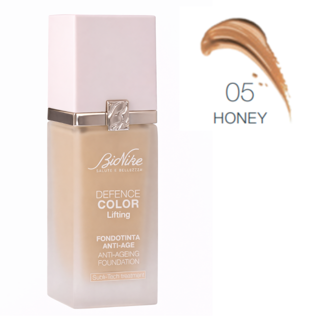 Bionike Defence Color Lifting Fondotinta Anti Age 05 Honey 30 Ml