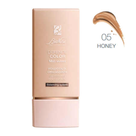 Bionike Defence Color Mat Velvet Fondotinta Opacizzante 05 Honey 30 Ml