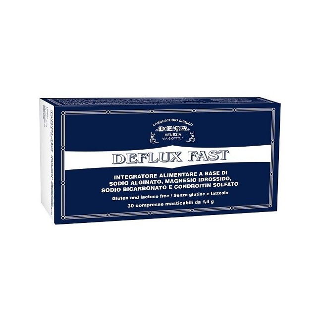 Deca Laboratorio Chimico Deflux Fast 30 Compresse Masticabili