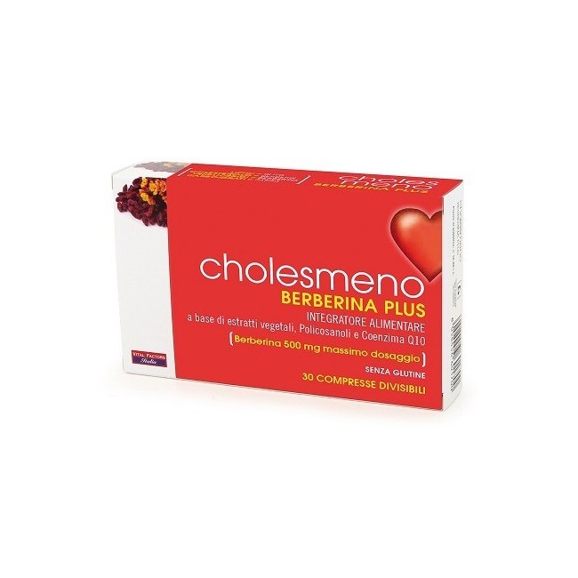 Vital Factors Cholesmeno Berberina Plus 30 Compresse