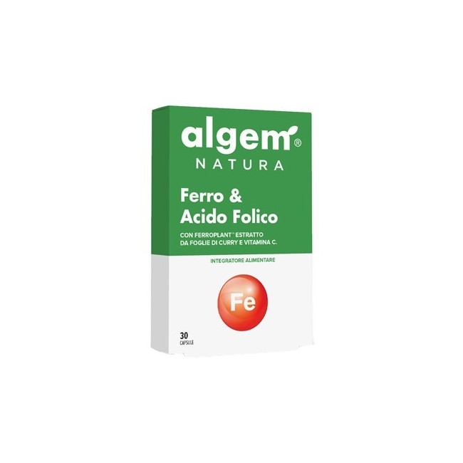 Algem Natura Ferro&acido Folico 30 Capsule