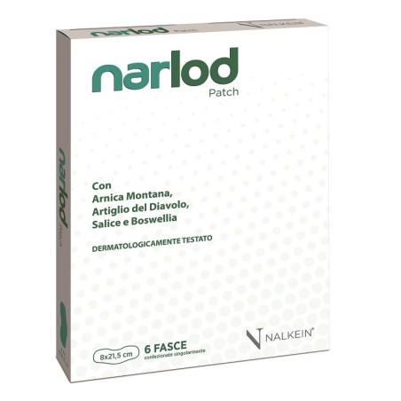 Nalkein Pharma Narlod Patch 8x21,5 Cm 6 Pezzi