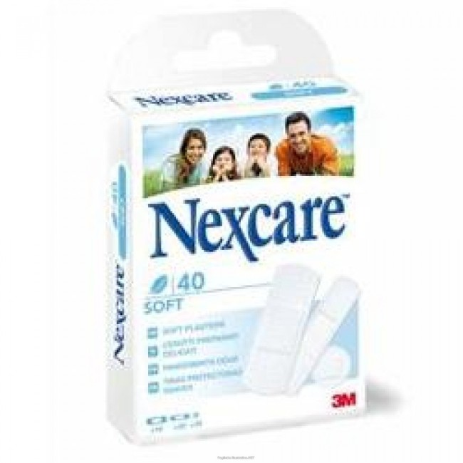 3m Cerotto Preparato Nexcare Soft Touch Universal 3 Misure 20 Cerotti 19x72mm + 10 Cerotti 25x72mm + 10 Cerotti Tondi 22,5 Mm