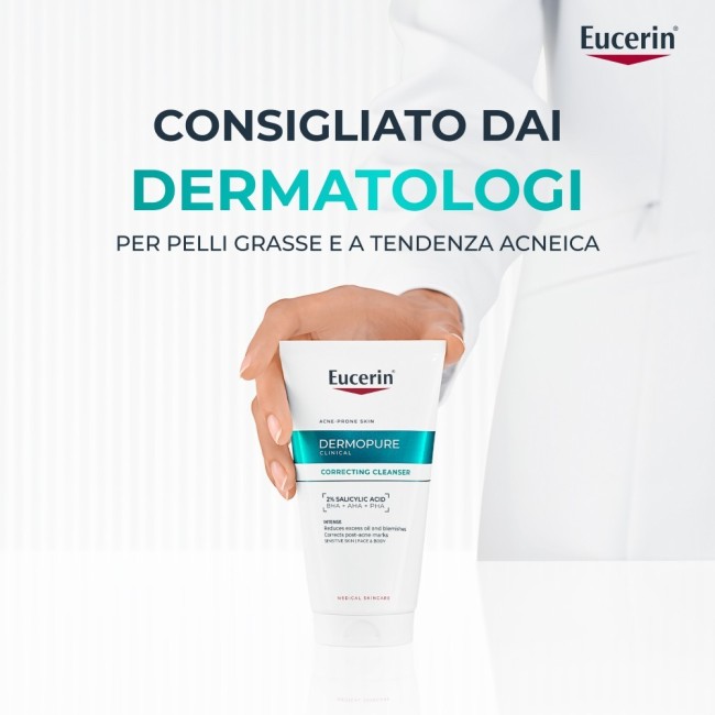 Beiersdorf Eucerin Dermopure Clinical Detergente Tripla Azione 150 Ml