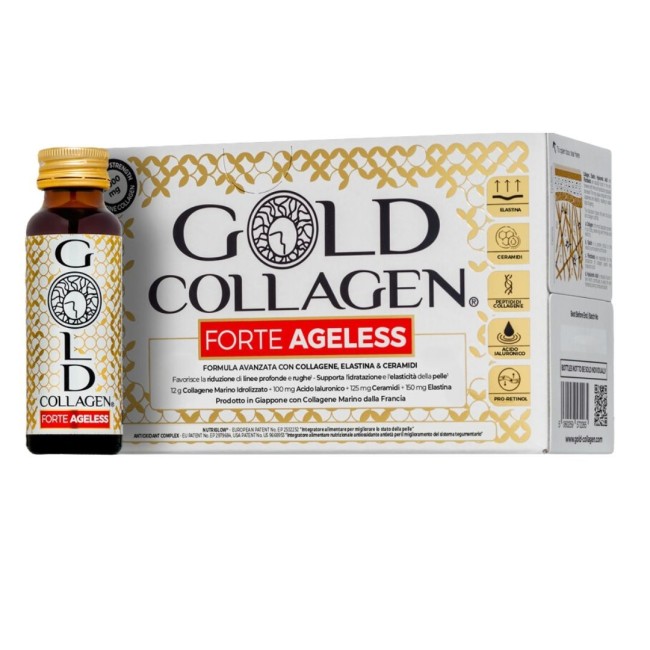 Minerva Research Labs Gold Collagen Forte Ageless 10 Flaconi