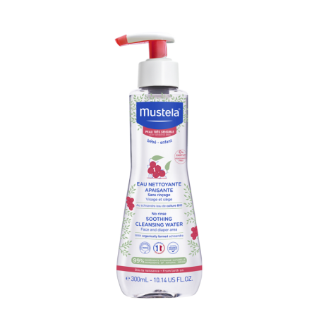 Laboratoires Expanscience Mustela Fluido Detergente Lenitivo Senza Risciacquo 300 Ml