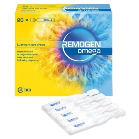Trb Chemedica Remogen Omega Gocce Oculari Lubrificanti 20 Monodose Da 0,25 Ml