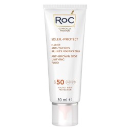 Roc Fluido Solare Viso Spf50 Antimacchie Colorato 50 Ml
