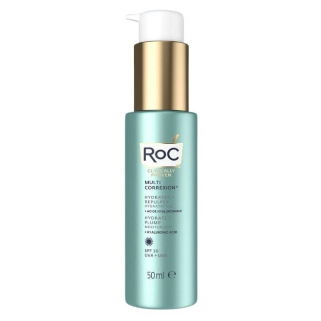 Roc Multi Correxion Hydrate+ Plump Idratante Viso Spf30 50 Ml