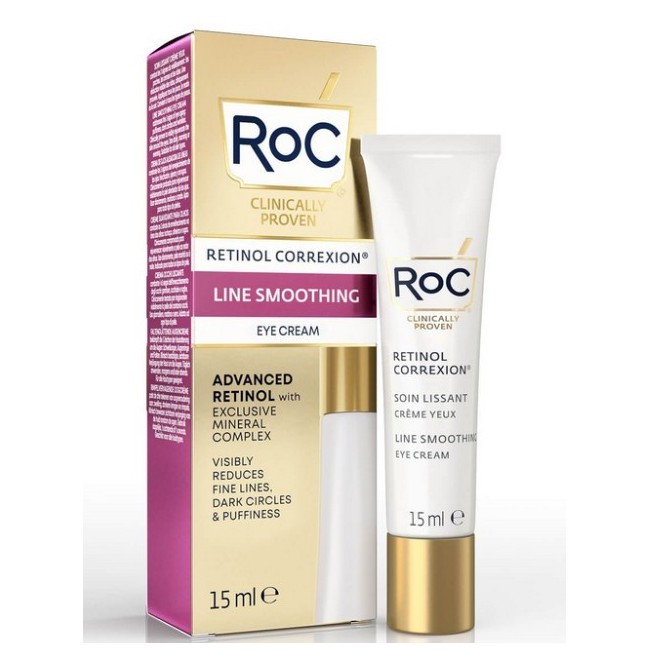 Roc Retinol Correxion Line Smoothing Crema Occhi 15 Ml