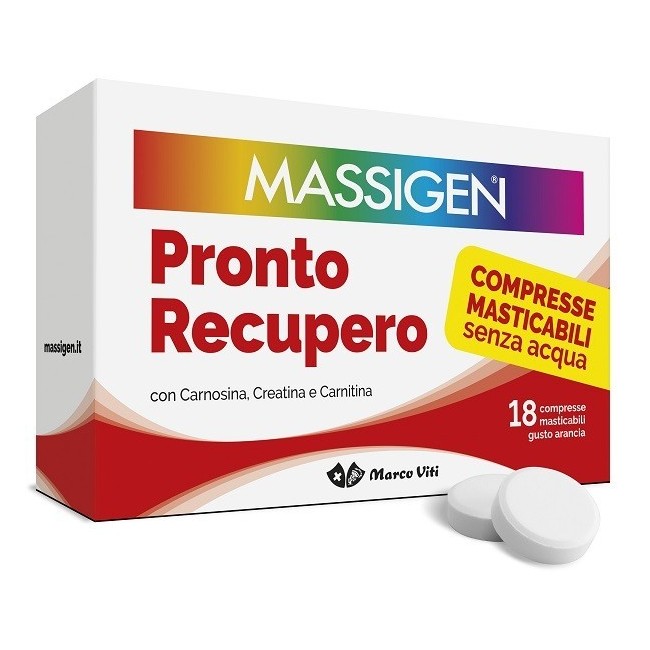 Marco Viti Massigen Pronto Recupero 18 Compresse Masticabili
