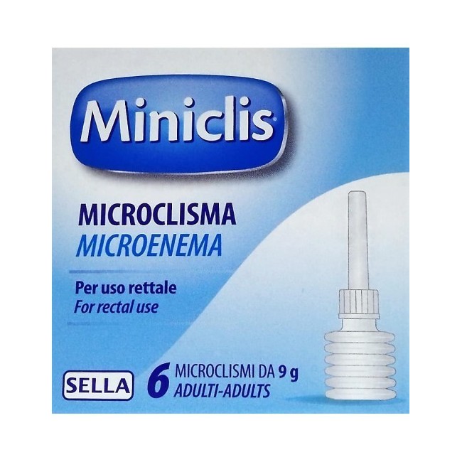 Sella Miniclis Adulti 9 G 6 Microclismi